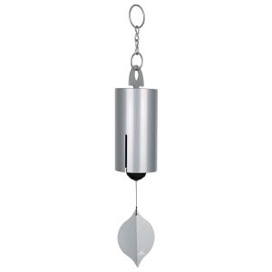 Woodstock Windchimes Heroic Windbell Harbor Gray, Wind Chimes For Outside, Wind Chimes For Garden, Patio, and Outdoor D-cor, 40"L