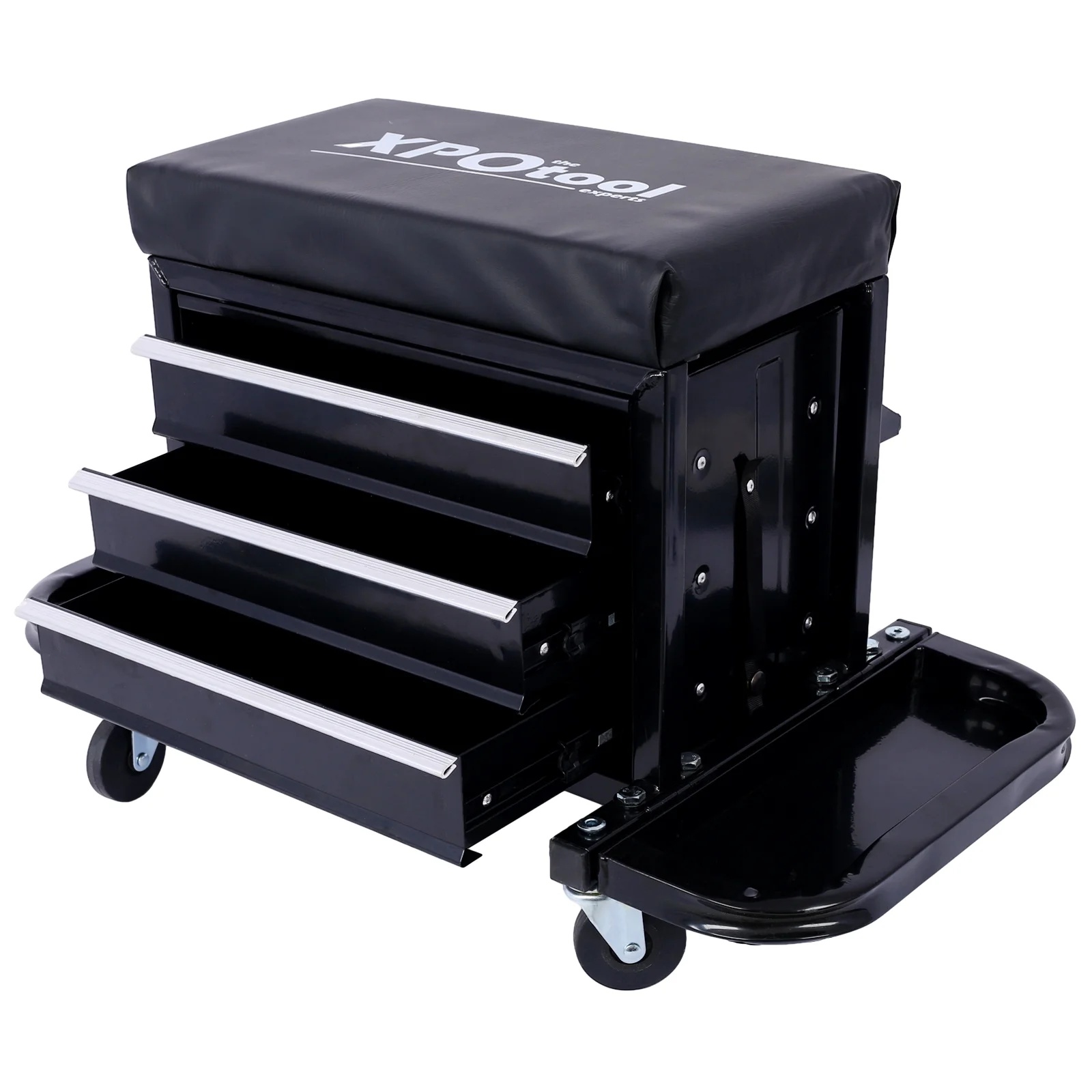 UBesGoo 350-Pound Capacity Garage Glider Rolling Tool Chest Seat - Image 7