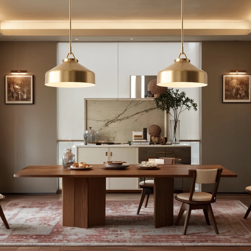 VersaGlow Premium Metal Pendant Light 16",Versatile Lighting,Ceiling Lights in Dining Room,Living Room,BathRoom - Image 3