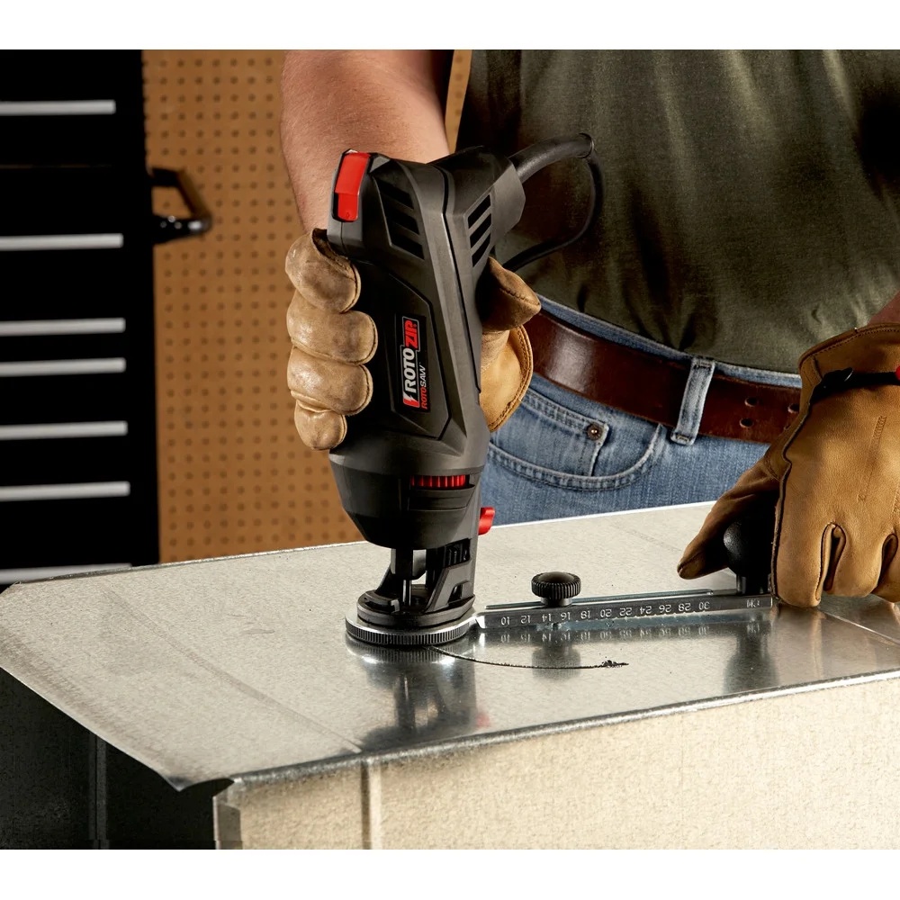 RotoZip SS355-10 5.5 Amp RotoSaw Corded Spiral Saw Kit - Image 5