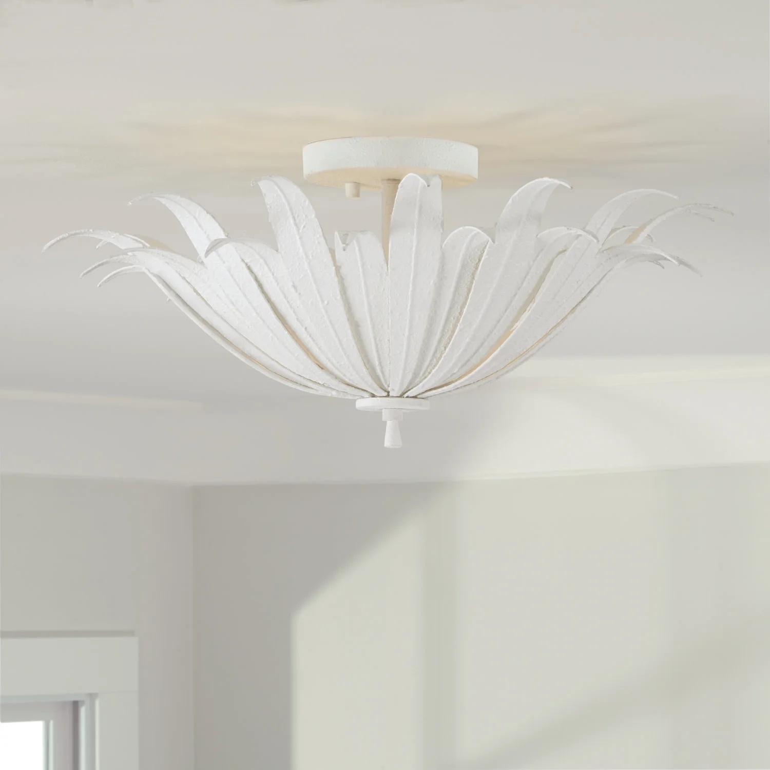 Capital Lighting - Eden - 3 Light Semi-Flush Mount In Bohemian Style-8.5 Inches - Image 4