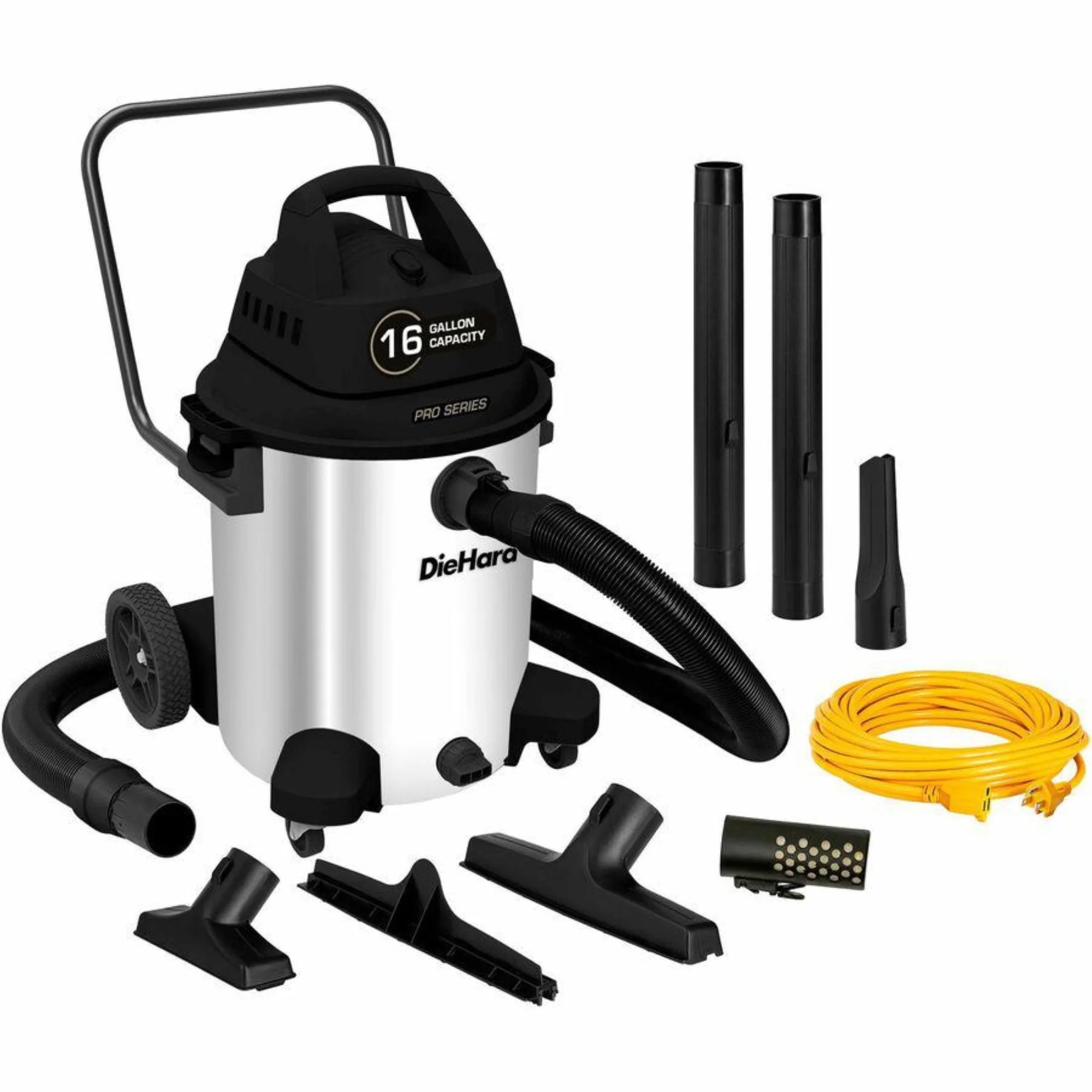 DieHard 16-Gallon 6.5 HP Pro Series Wet/Dry Vacuum - Image 2