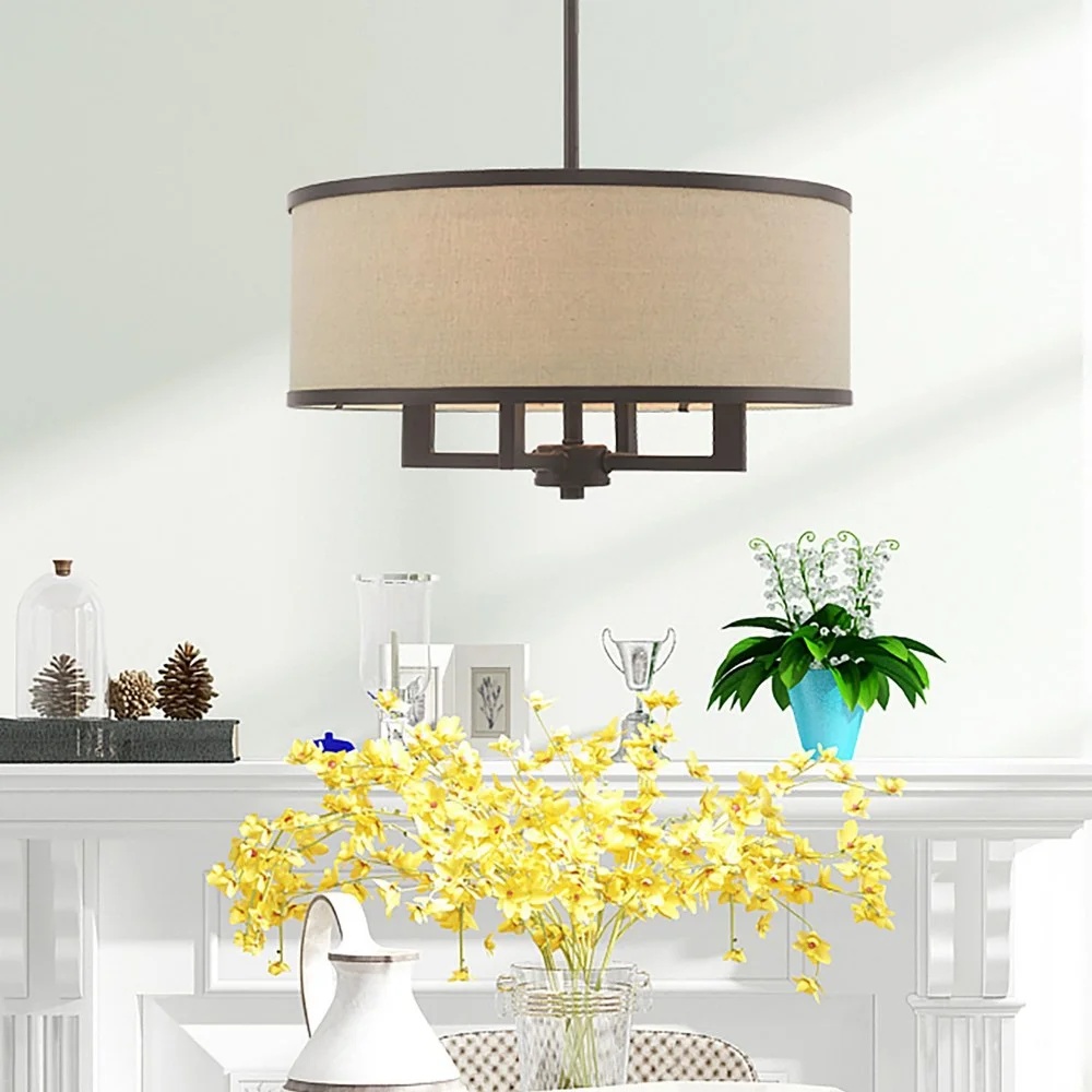 Livex Lighting Park Ridge Chandelier in Hand Painted Antique Gold Leaf - Image 19