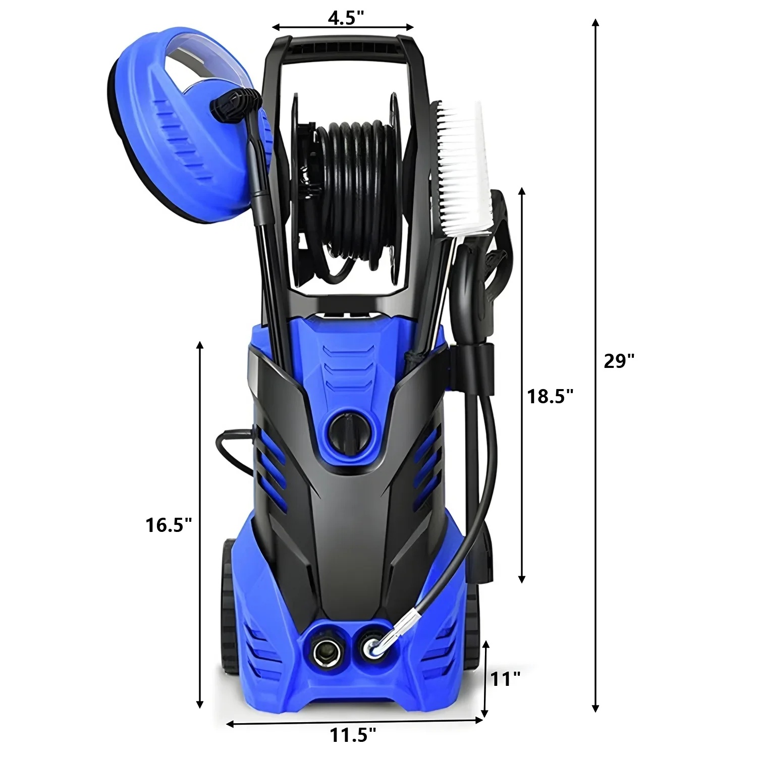 Fenbeli Electric Pressure Washer, 3800 PSI 2.6GPM Power Washer for Cars, Fences and Patios - Image 35