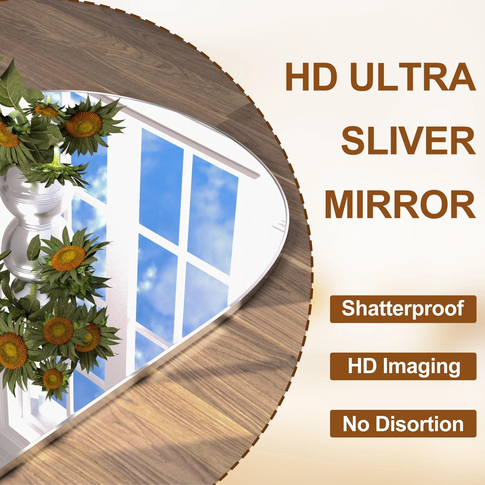 Modern Arched Full Length Floor Mirror, Aluminum Alloy Frame Standing Full Body Mirror - Image 29
