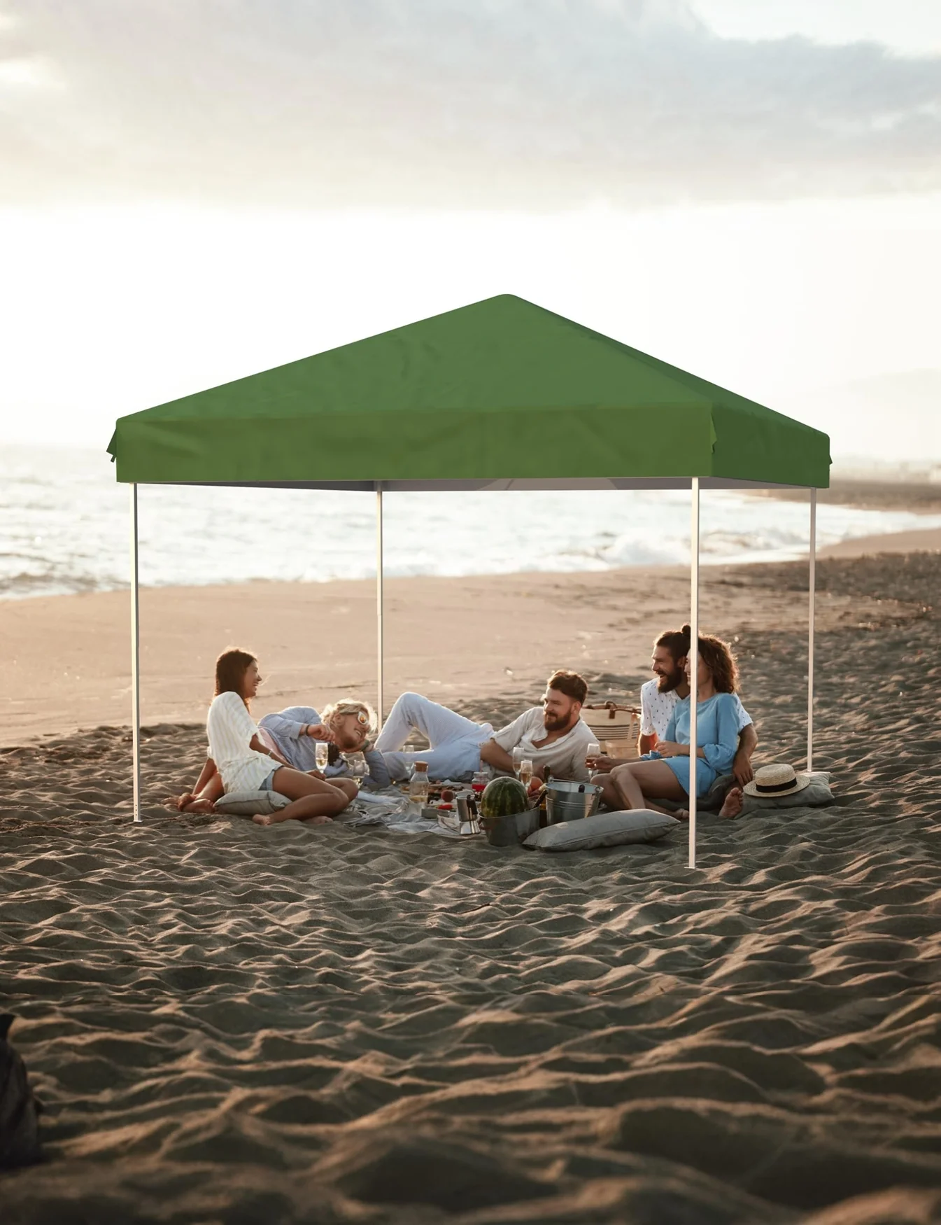 Arigeas Pop Up Canopy Tent 10'x10' with Adjustable Height, Easy Outdoor Sun Shade Shelter for Party, Event, Patio - Image 8