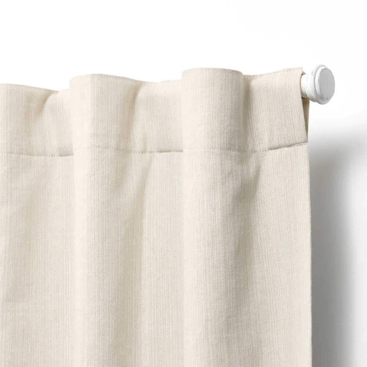 Blackout Curtain Single Panel, Back Tab and Rod Pocket Window Curtain - Image 17