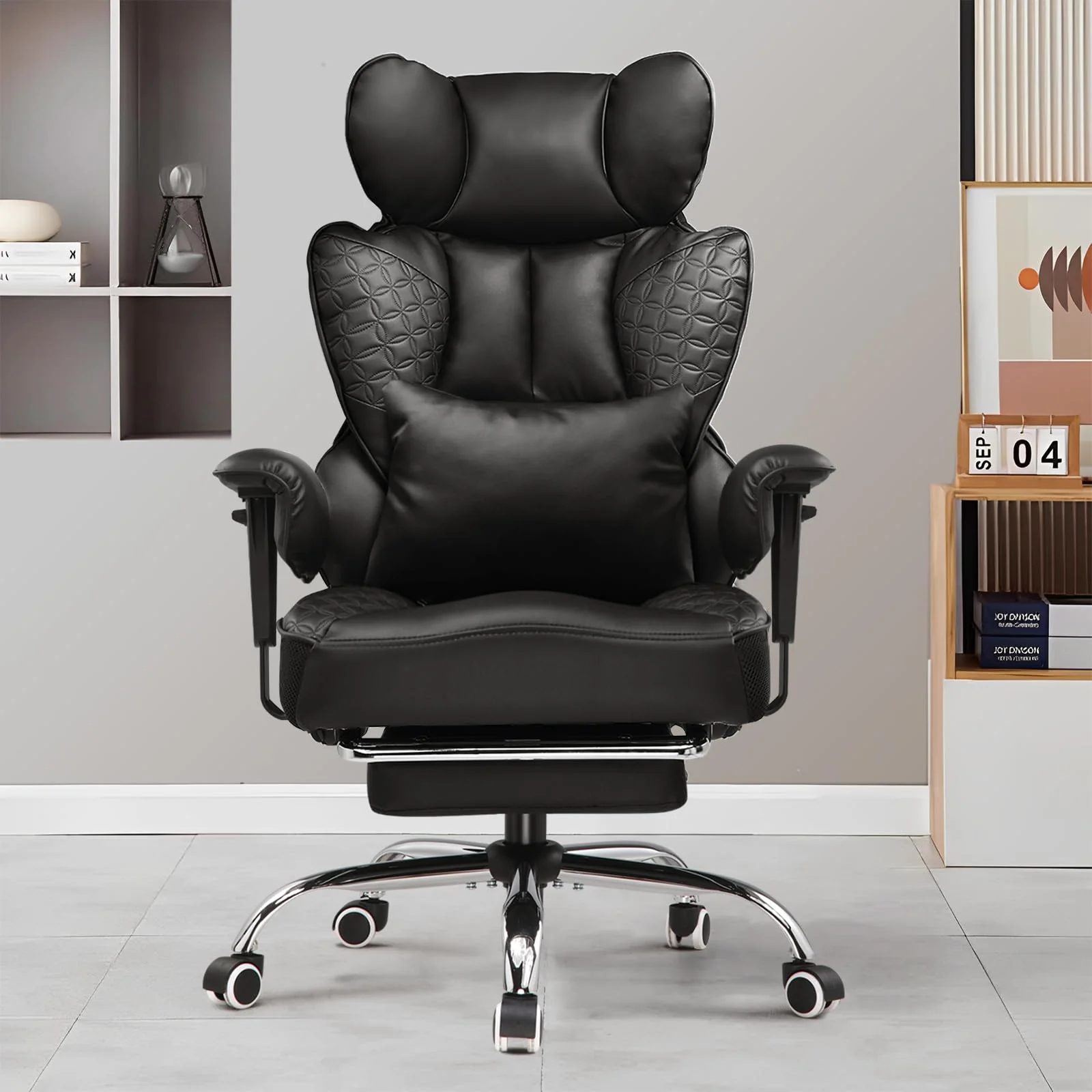 400 LBS Big and Tall Gaming Chair, Ergonomic High Back Computer Desk Chair for Gaming, Work and Home Office - Image 3