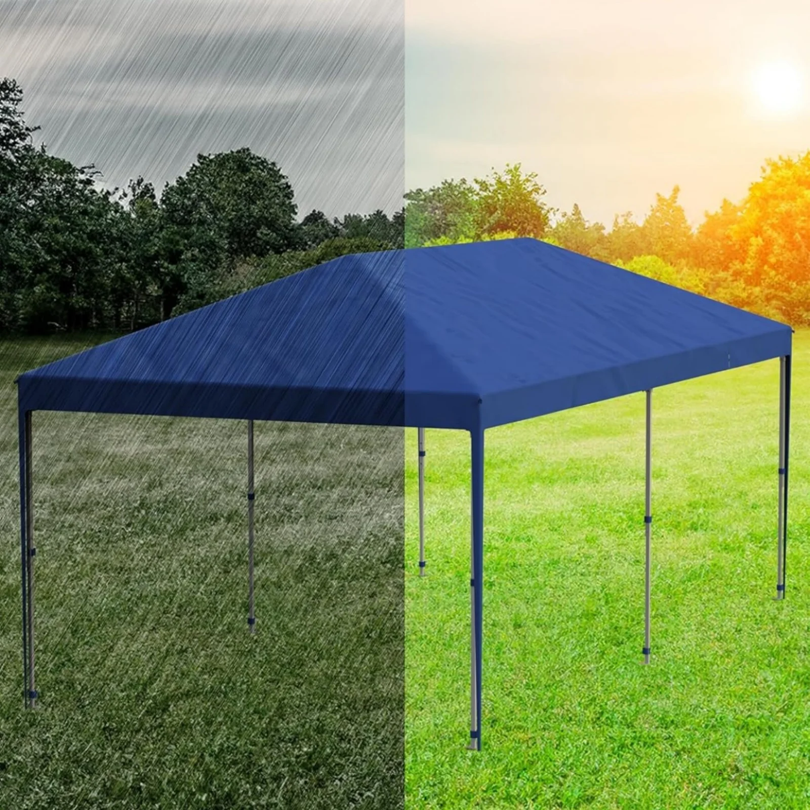 10' x 20' Pop Up Canopy Tent for Outdoor, Portable Instant Commercial Canopy for Patio, Backyard, Garden, Lawn, Outdoor Activities - Image 16