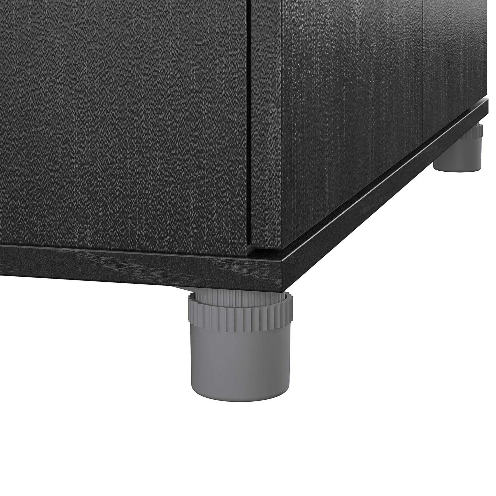 Camberly 36" Utility Storage Cabinet, Black Oak - Image 7