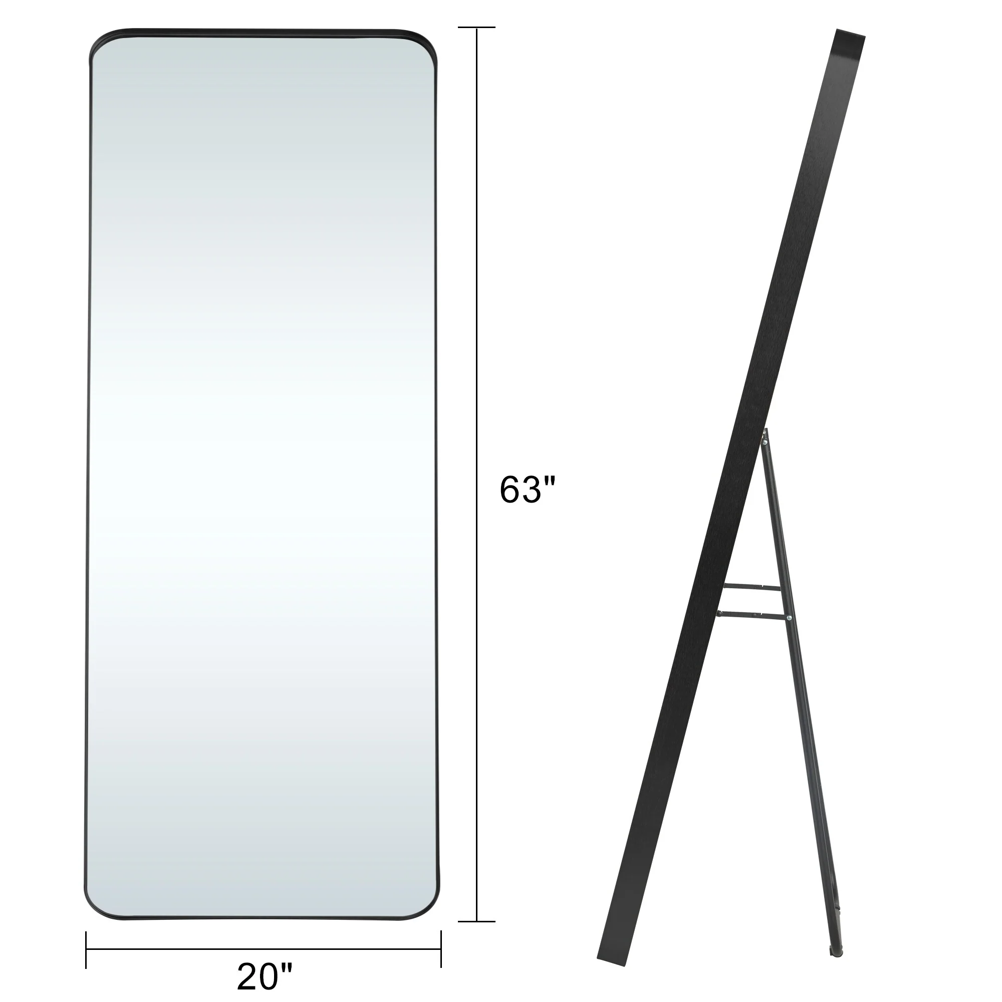 Large Full Length Wall Mounted Mirror, Full Body Dressing Mirror for Bedroom, Entryway and Home Decor - Image 30