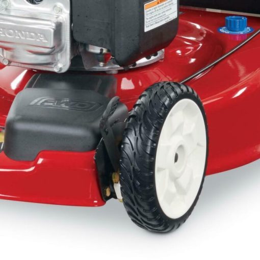 22-Inch Self-Propelled Gas Lawn Mower with High Wheels and Variable Speed - Image 3