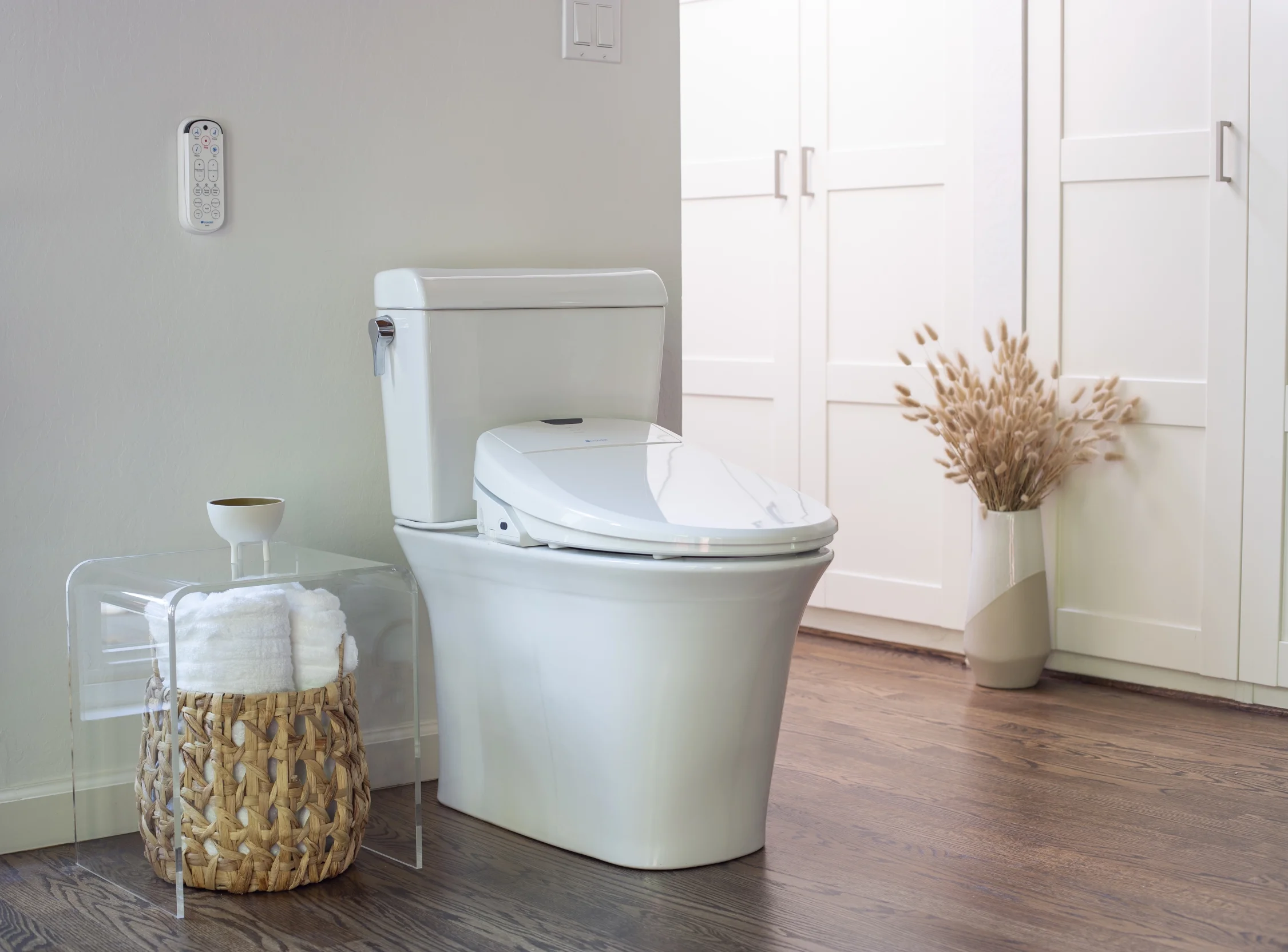 Brondell Bidet Toilet Seat S1400, Smart Toilet Seat, Dual Stainless-Steel, Self-Cleaning Nozzle With Clean Plus Technology, Endless Warm Water Bidet, Warm Air Dryer-Nightlight, Heated Seat, Elongated - Image 8