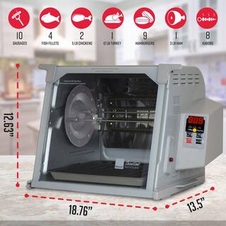 Digital Platinum Countertop Rotisserie Oven ST5000PLAT - Image 2