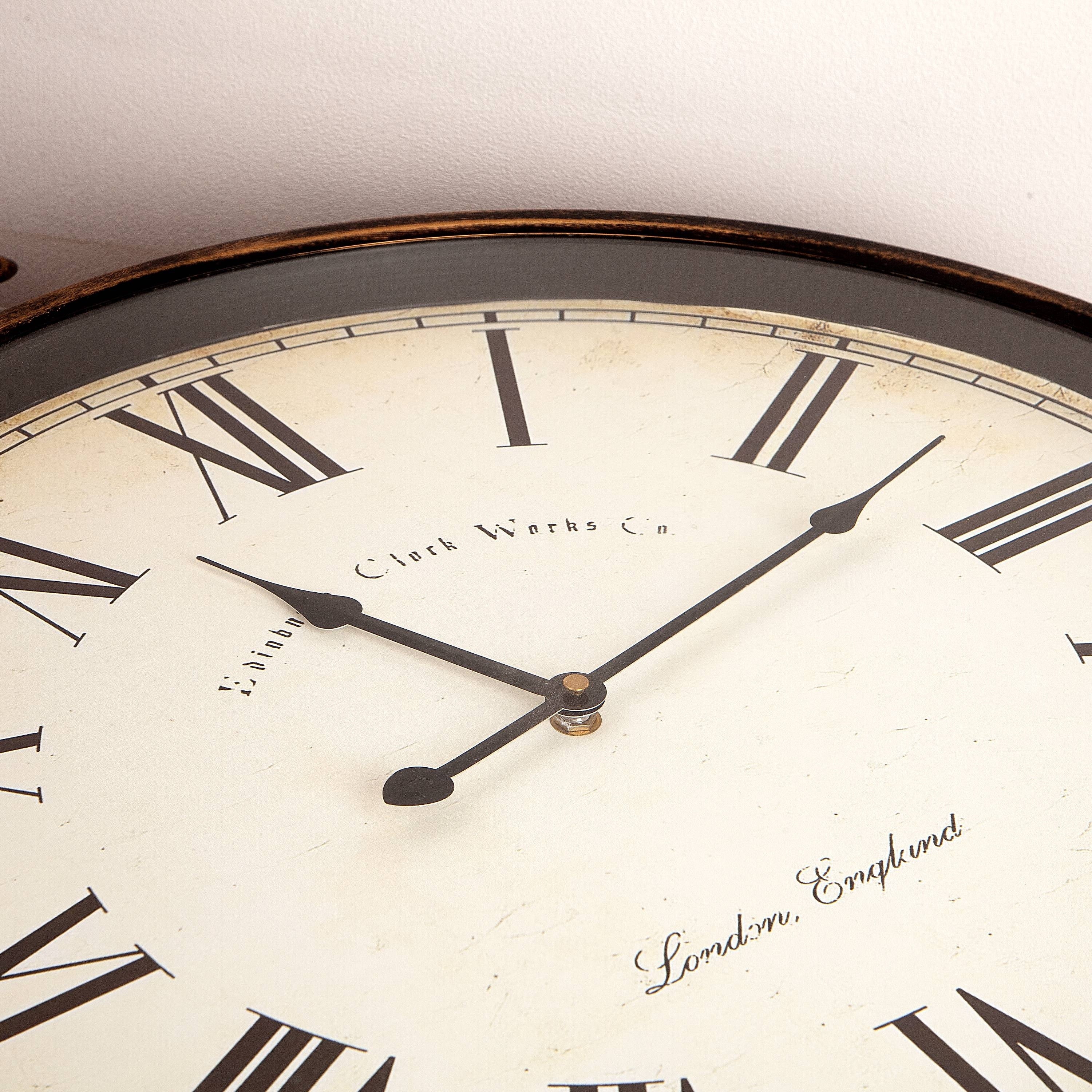 Large Antique Wall Clock, Vintage Decorative Hanging Clock for Living Room, Bedroom and Office - Image 9