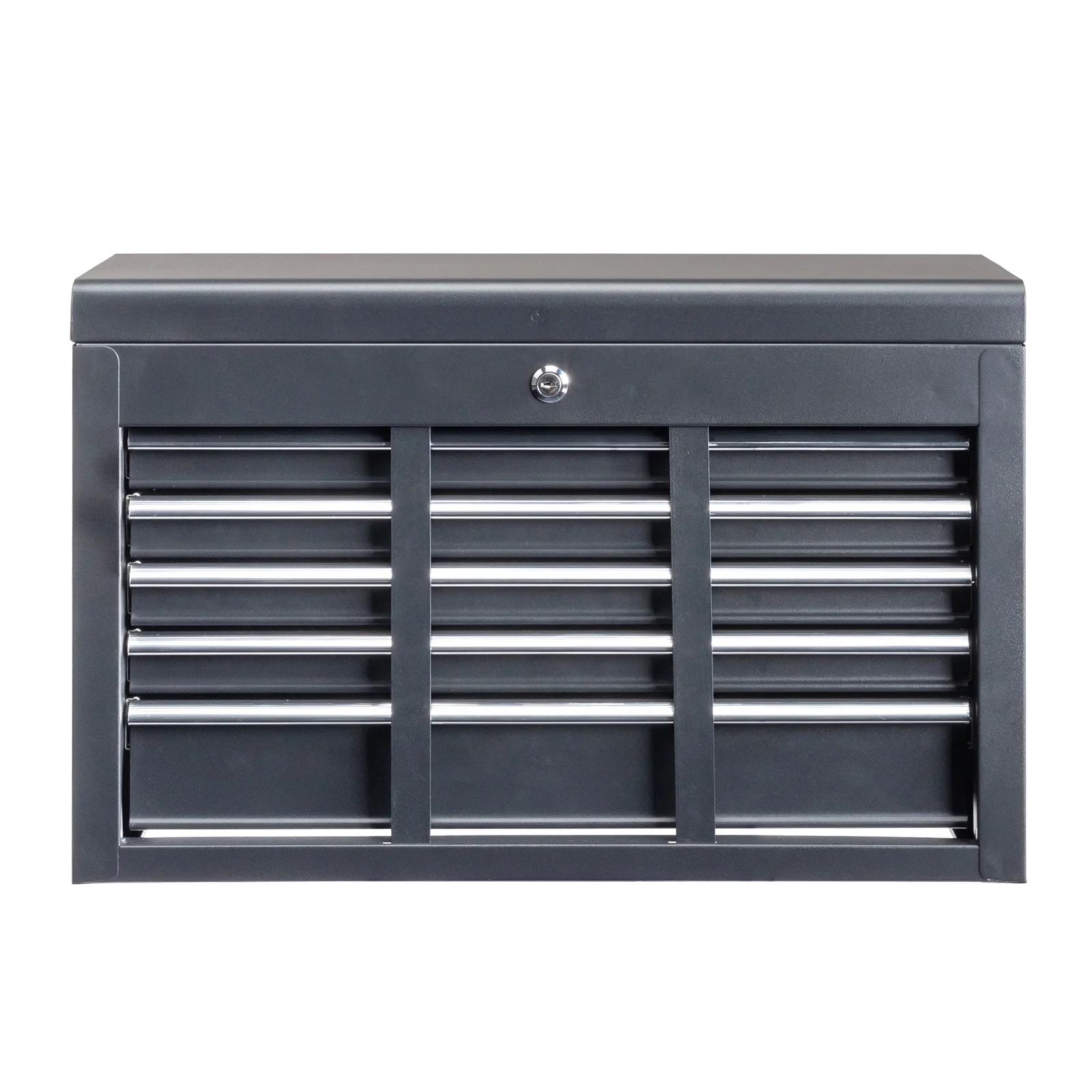Ktaxon Tool Box, Portable 5 Drawer Steel Toolbox with Top Storage Tray & Carrying Handle, for Garage Trunk Household, Black - Image 16