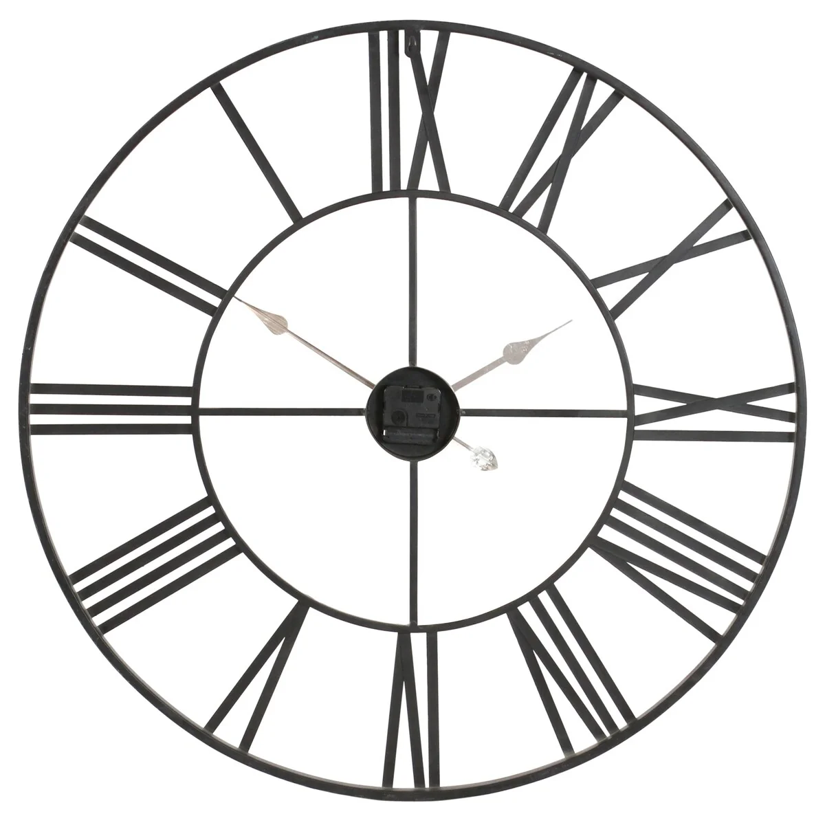 Modern Round Metal Wall Clock, Decorative Circular Hanging Clock for Living Room, Bedroom and Office - Image 42