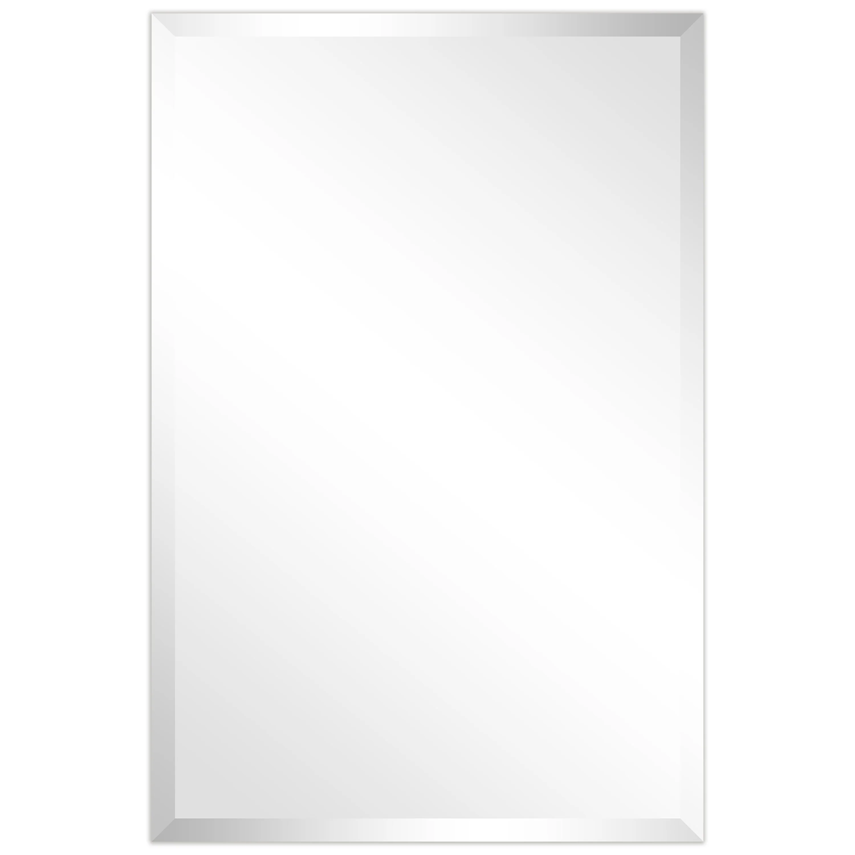 Frameless Beveled Prism Wall Mirror, Clear Square or Rectangular Decorative Mirror for Bathroom, Bedroom and Home Decor - Image 16
