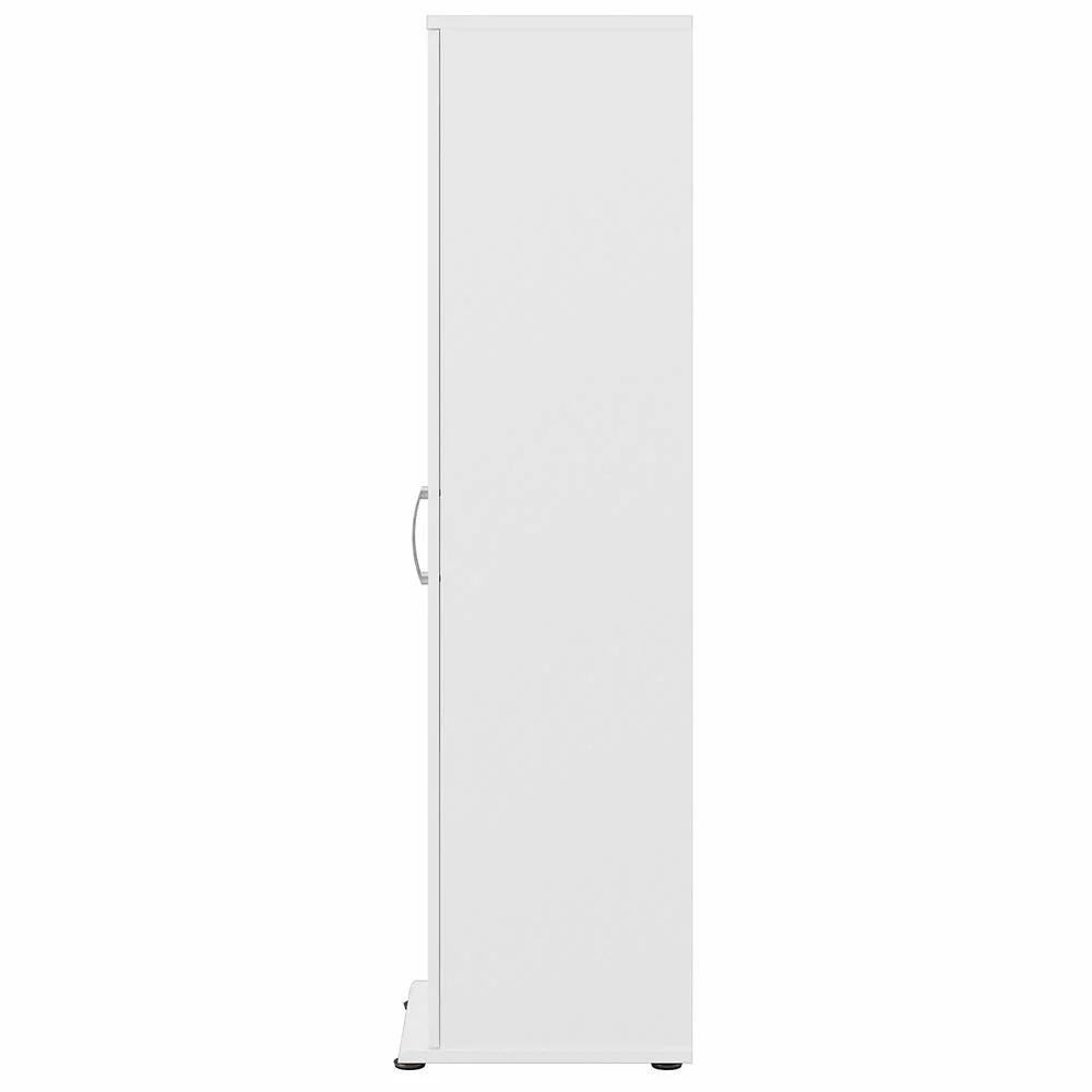 Universal Tall Narrow Storage Cabinet in Platinum Gray - Engineered Wood - Image 20