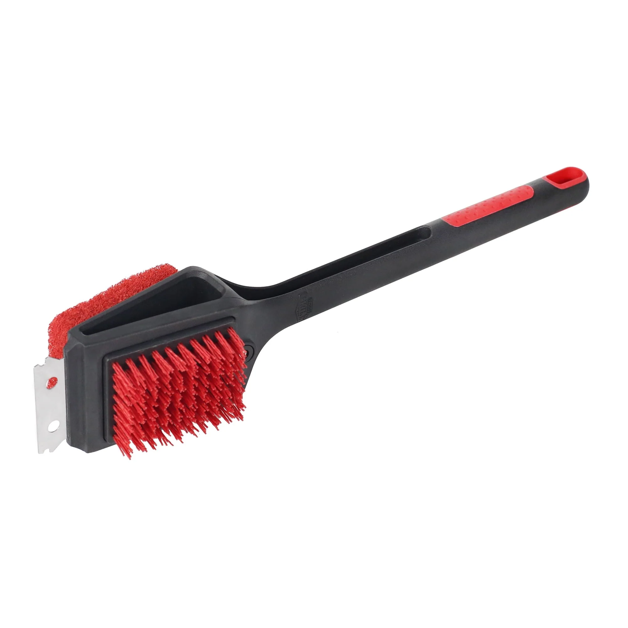Expert Grill 3 in 1 Cleaning Grill Brush with Stainless Steel Scraper - Image 3