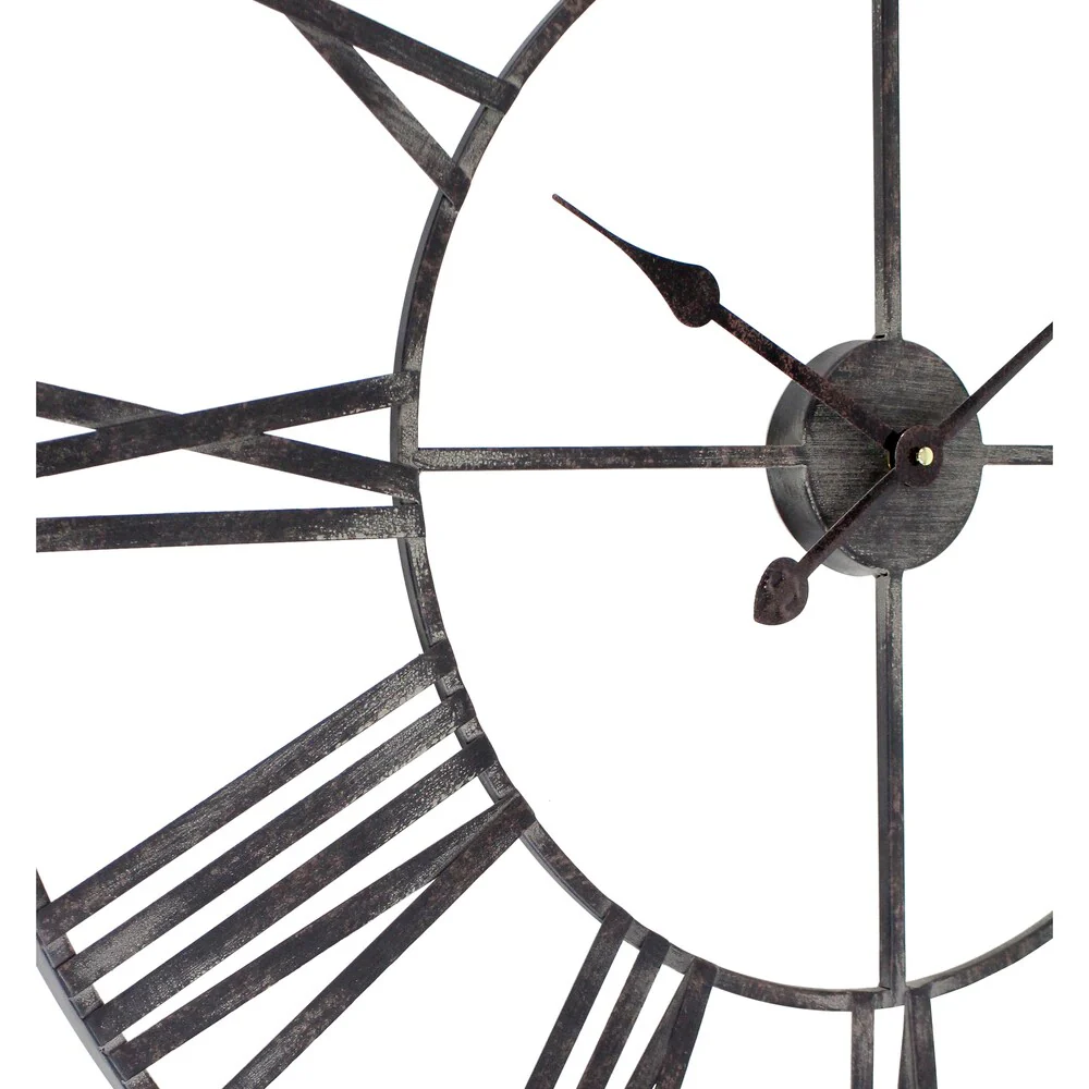 Modern Round Metal Wall Clock, Decorative Circular Hanging Clock for Living Room, Bedroom and Office - Image 23