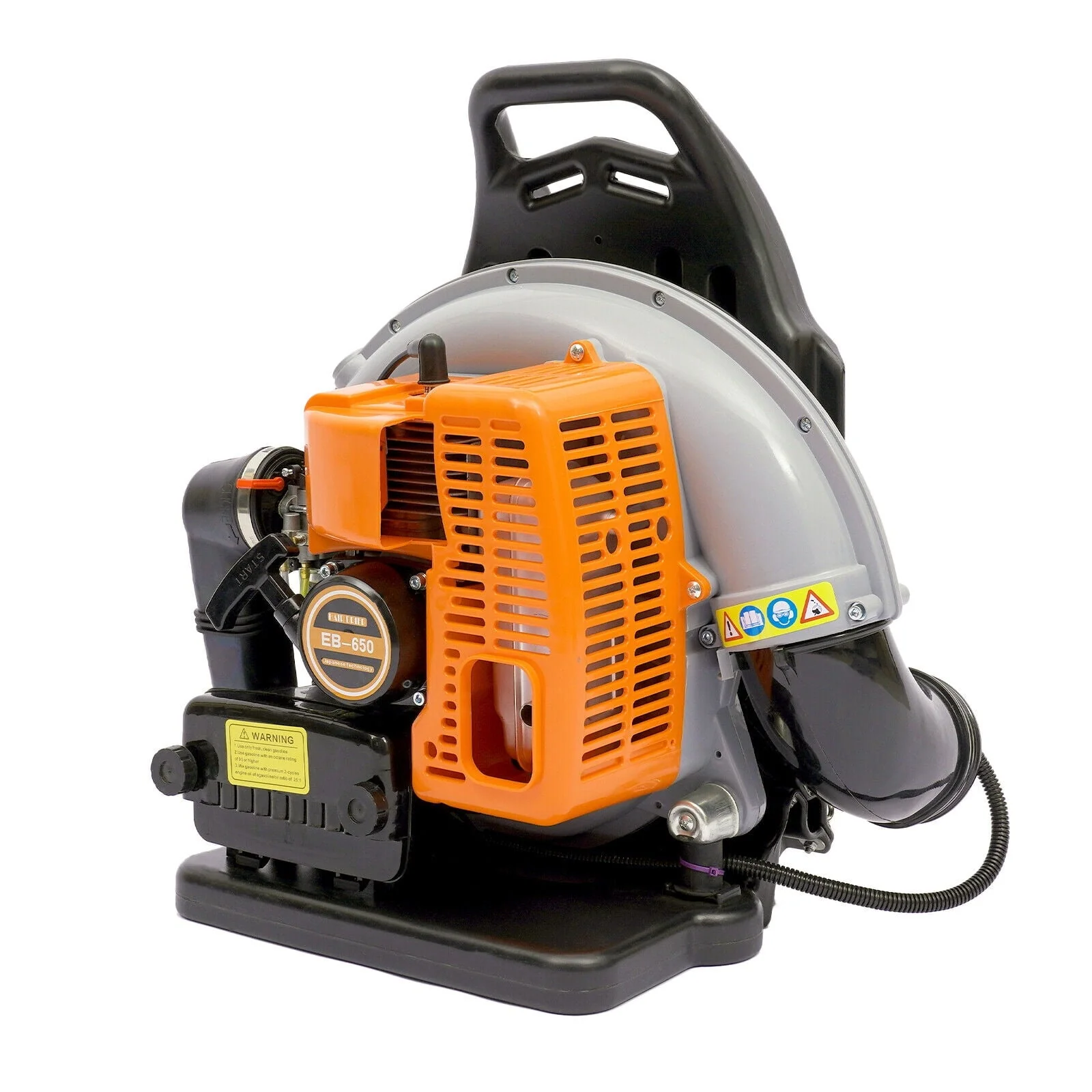 Miumaeov 63CC 2-Stroke Backpack Leaf Blower Gas Powered Backpack Grass Lawn Blower Leaf Blowers for Yard Road Cleaning Garden Lawn Care Tools - Image 4