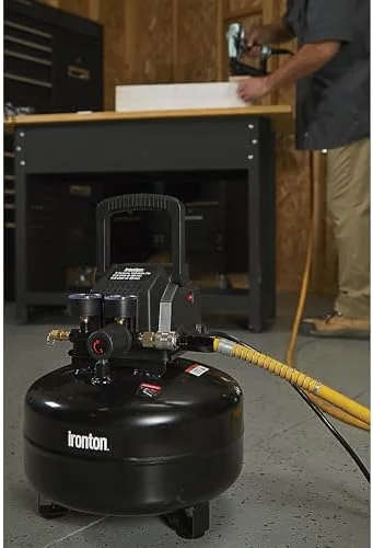 Oil-Free Pancake Air Compressor, 0.3 HP, 3 Gallons, 110 PSI - Image 6