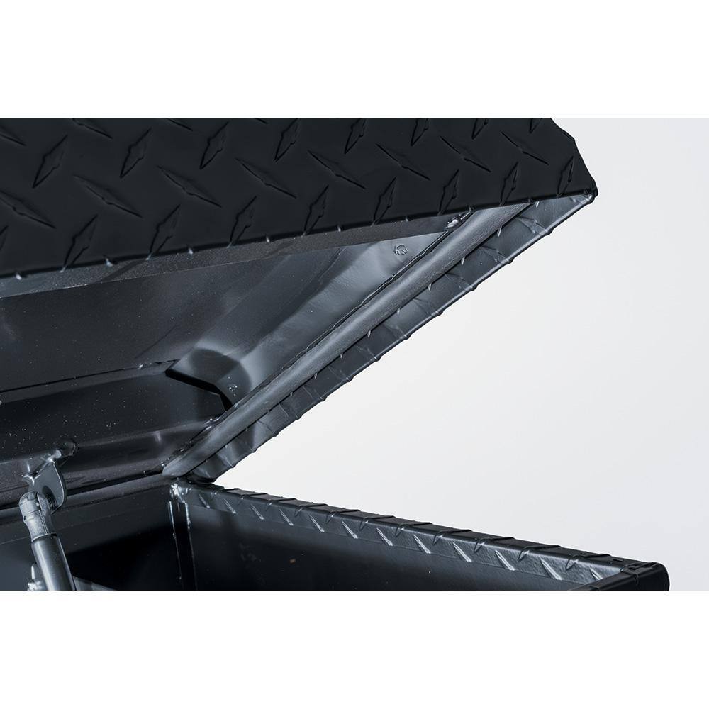 61.86 Matte Black Aluminum Low Profile Truck Box for Mid-Size Trucks - Image 4