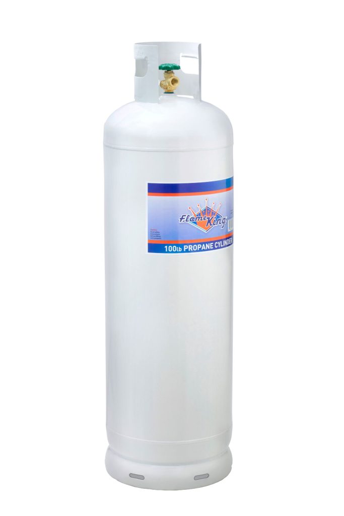 100 lb Steel Propane Cylinder with OPD Valve, DOT Approved, Rust-Resistant, for Grills& Heaters - Image 2
