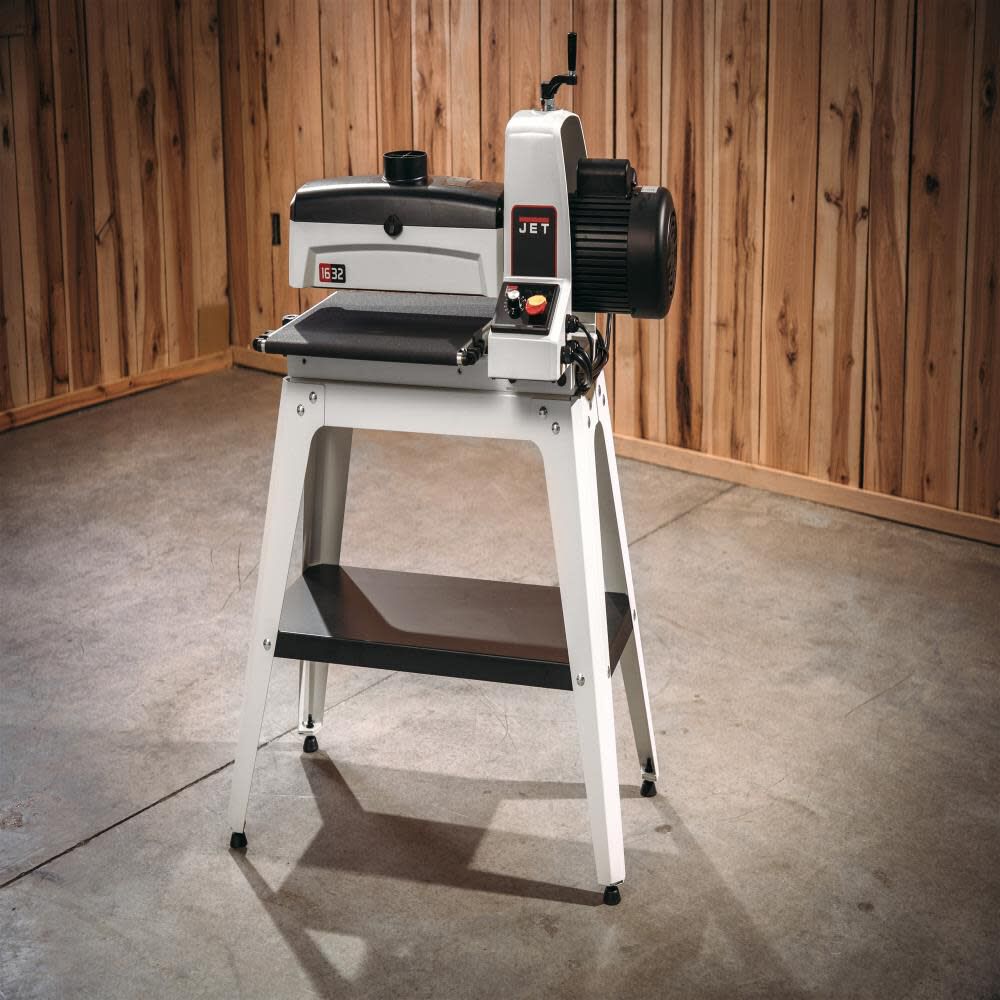 JWDS-1632 16-32 Drum Sander with Stand 723520K - Image 9