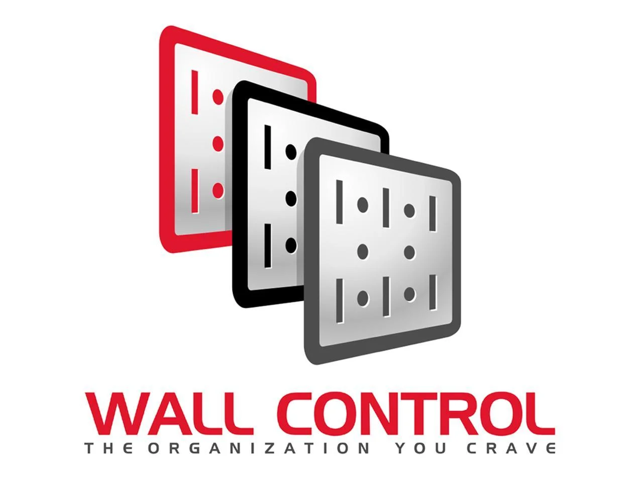 Wall Control Pegboard Hobby Craft Pegboard Organizer Storage Kit with Gray Pegboard and White Accessories - Image 6