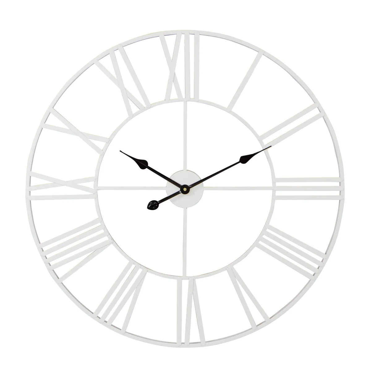 Modern Round Metal Wall Clock, Decorative Circular Hanging Clock for Living Room, Bedroom and Office - Image 65