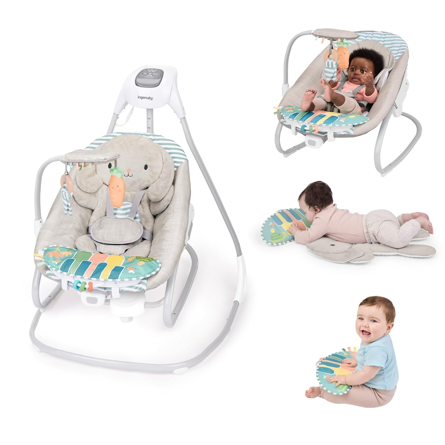 SimpleComfort Portable Baby Swing, Newborn to 9 Months - Image 5