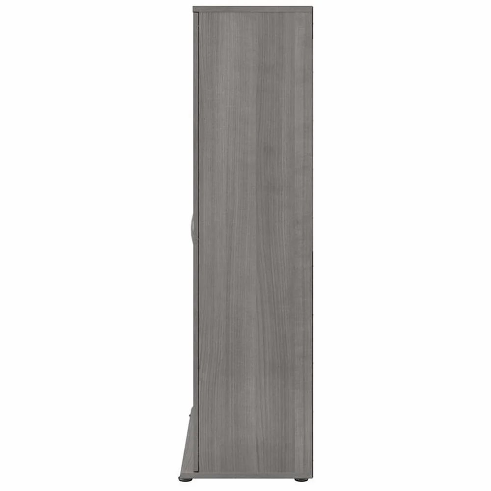 Pemberly Row Tall Garage Storage Cabinet in Platinum Gray - Engineered Wood - Image 6