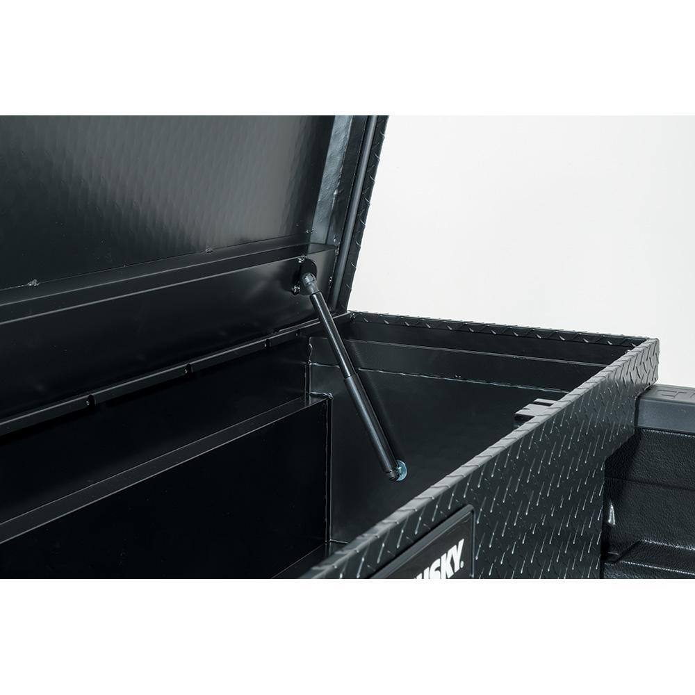 61.86 Matte Black Aluminum Low Profile Truck Box for Mid-Size Trucks - Image 6