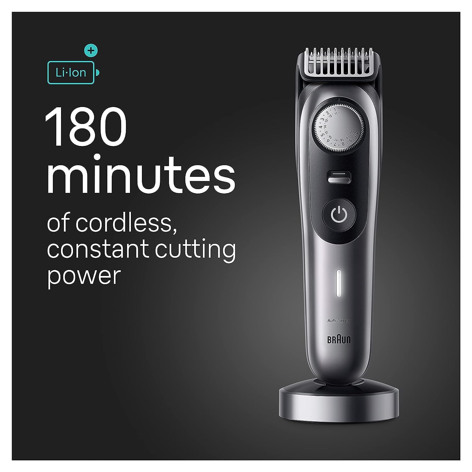 13-in-1 Men's Grooming Kit with Beard Trimmer, Hair Clipper, and Body Groomer - Image 5