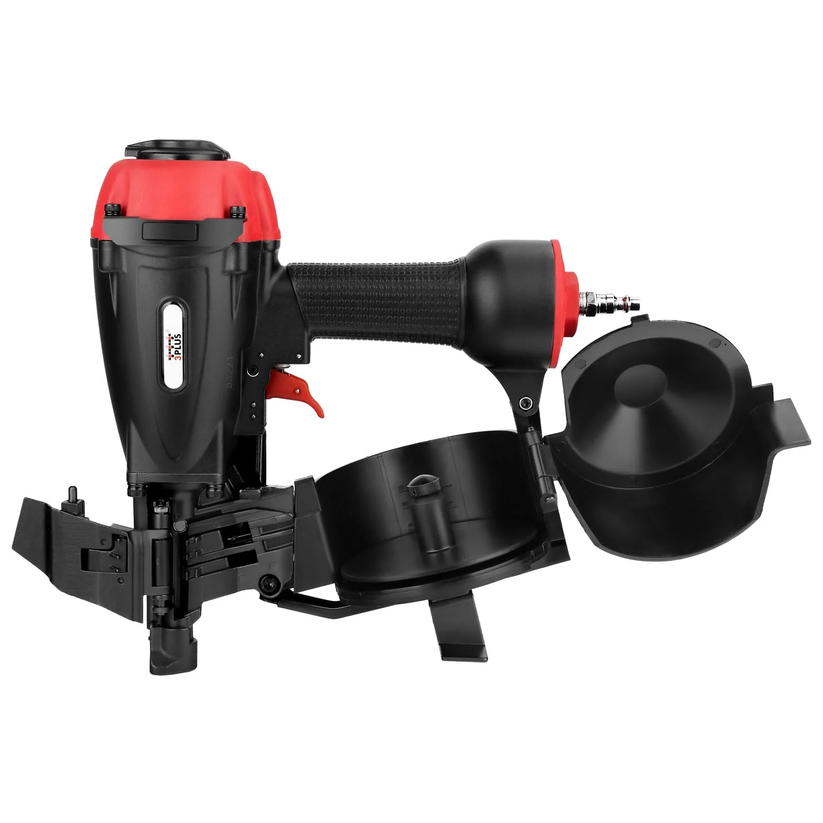 3PLUS HCN45SP 11 Gauge 15 Degree 3/4" to 1-3/4" Coil Roofing Nailer Pneumatic Roof Nail Gun - Image 4