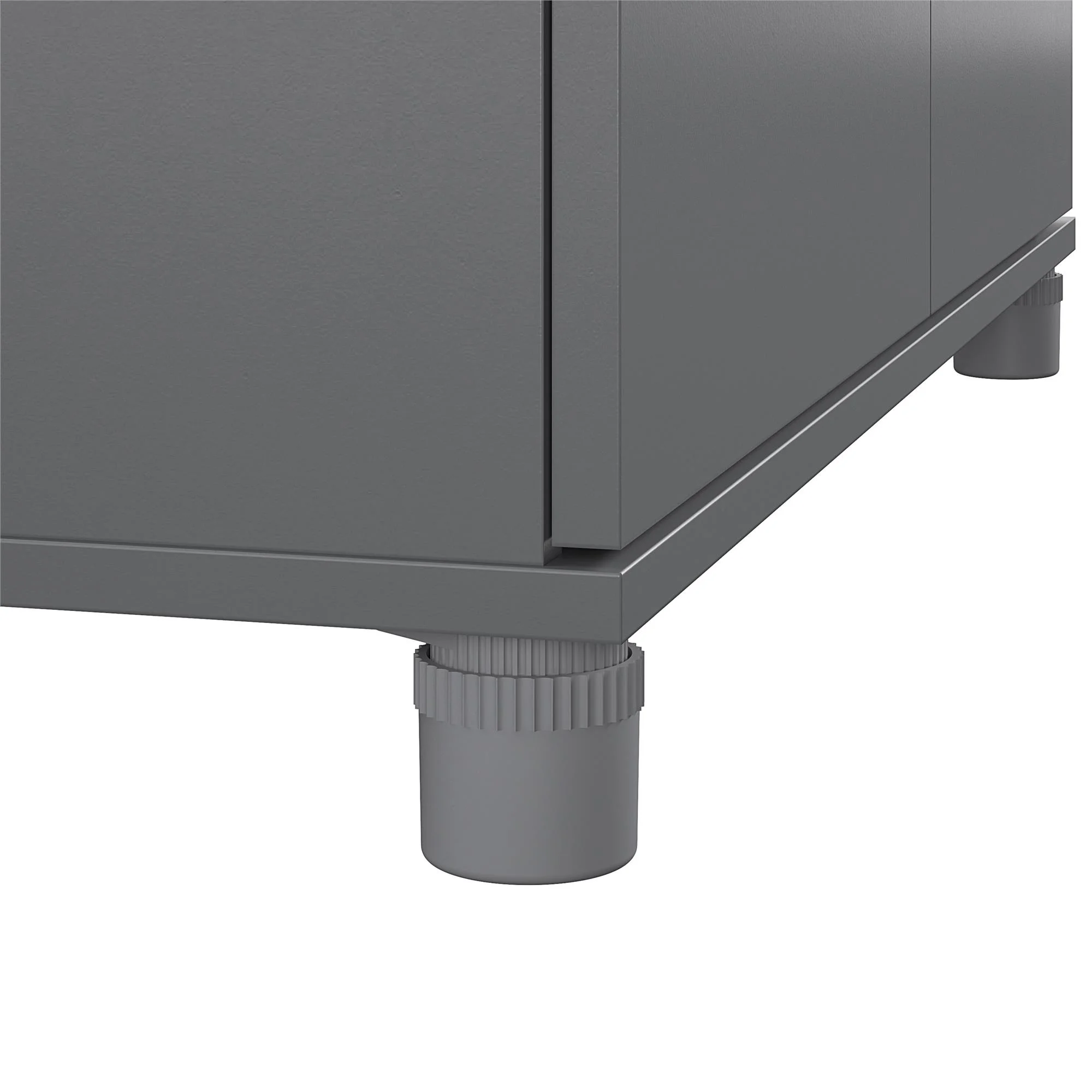 Camberly 36" Utility Storage Cabinet, Black Oak - Image 16