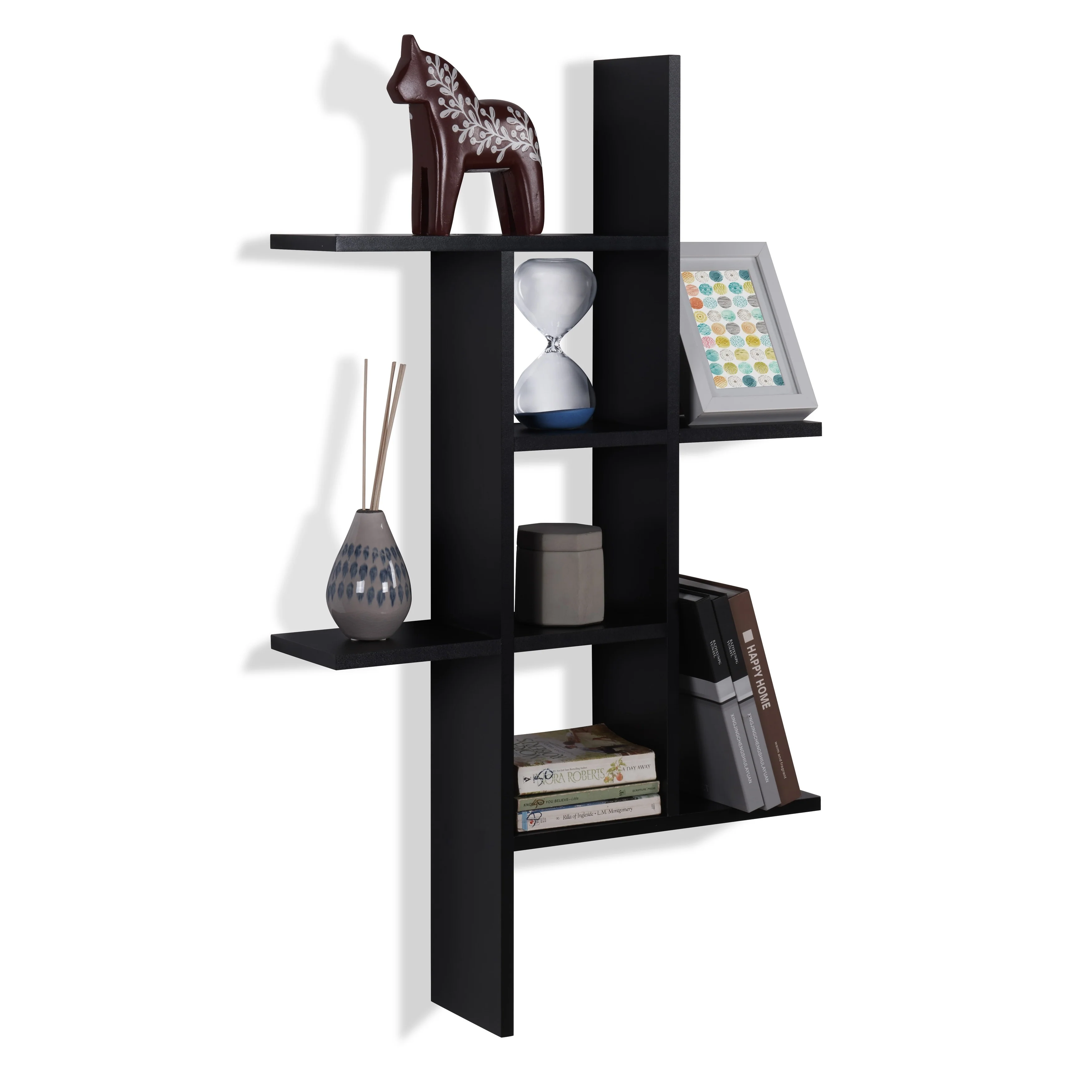 Cantilever Floating Wall Shelf, Modern Decorative Display Shelf for Living Room, Bedroom and Home Storage - Image 15