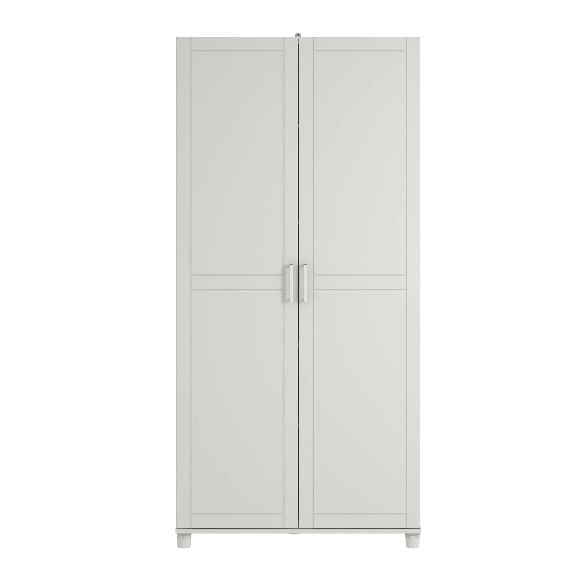 Callahan 36" Utility Storage Cabinet, Black - Image 39