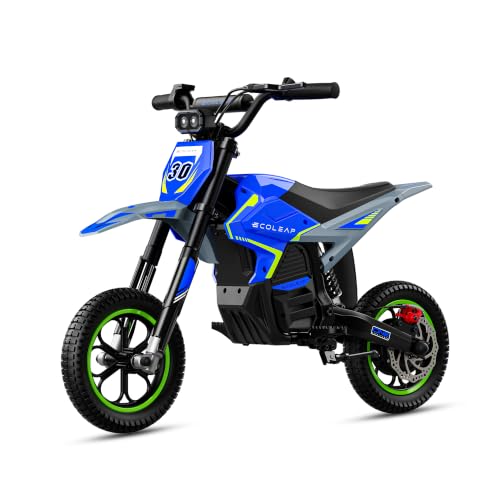 K2 Kids Electric Dirt Bike, 36V 7.8Ah, 750W Peak, 19.8 MPH, Ages 4+
