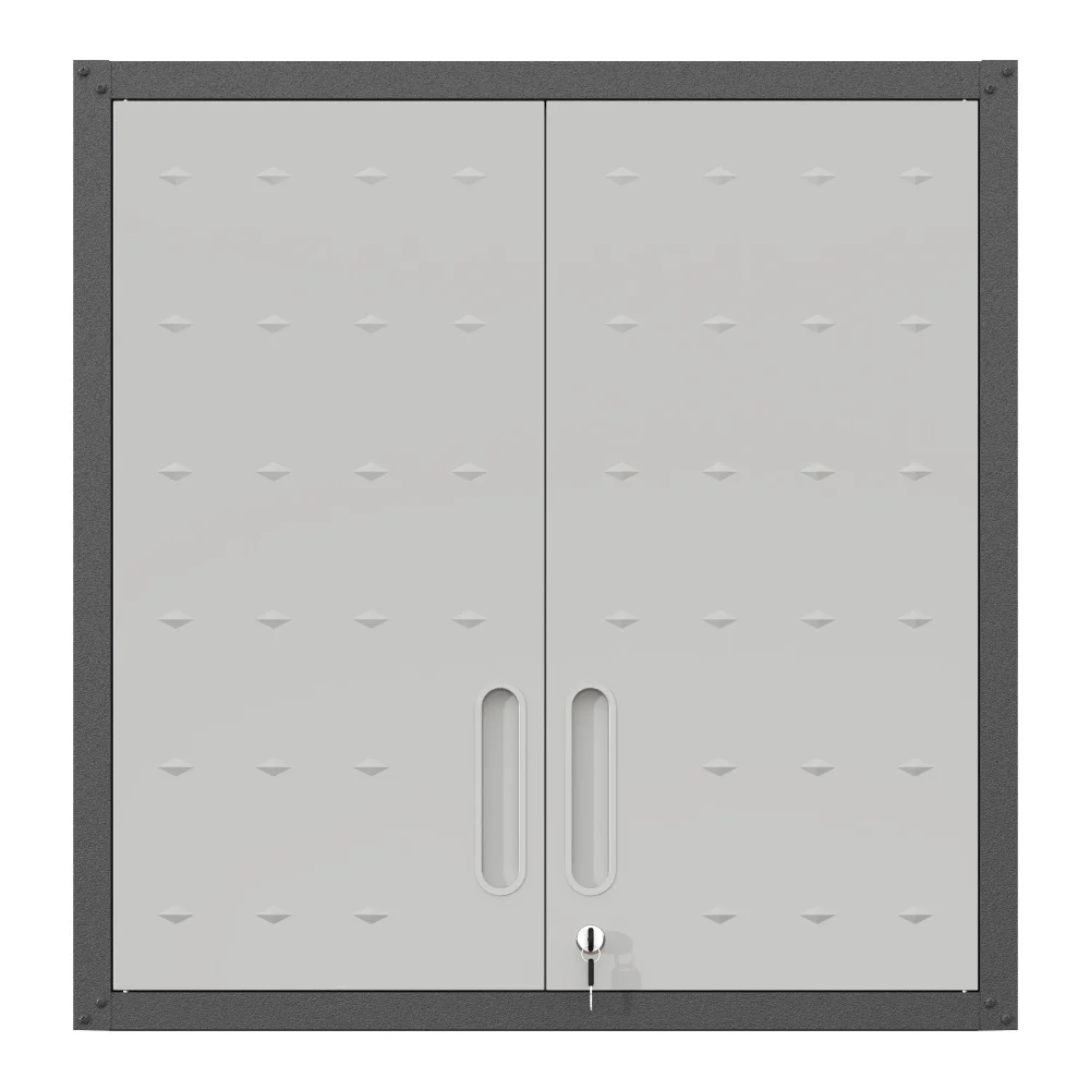 Tcbosik Rolling Storage Cabinet with Storage, Metal Tool Cabinet with Adjustable Shelf and 2 Doors, Lockable Storage Cabinet for Home Office Garage Basement, Black - Image 12