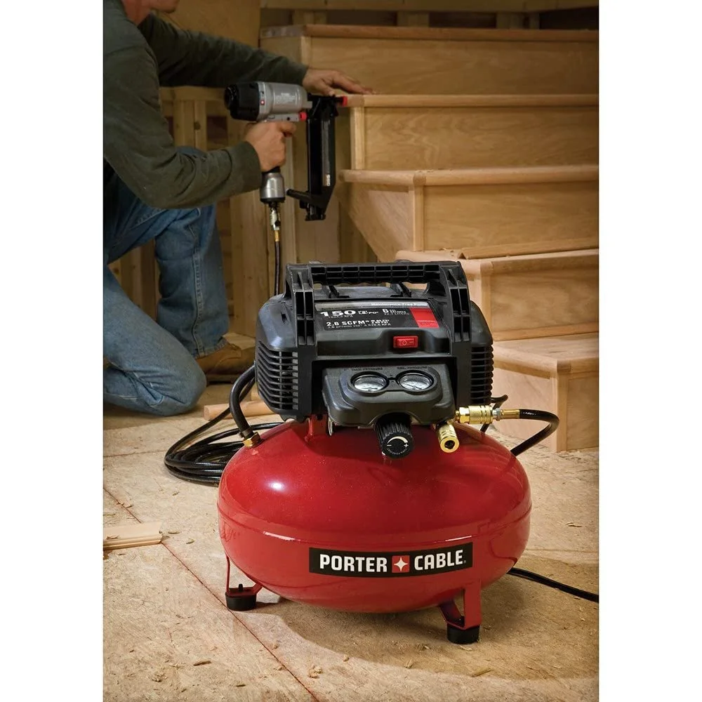 PORTER-CABLE Air Compressor, 6-Gallon, Pancake, Oil-Free C2002-ECOM - Image 6