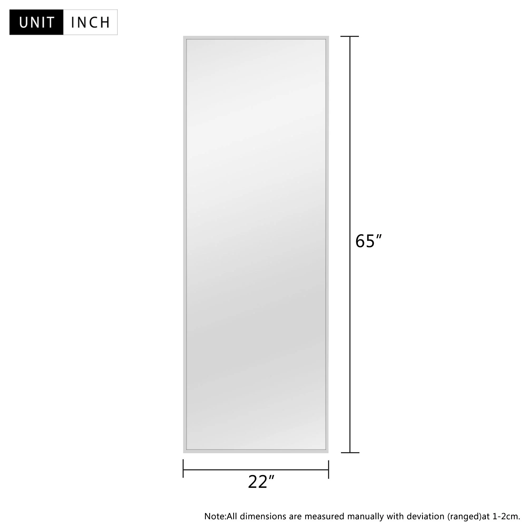 Large Full Length Wall Mounted Mirror, Full Body Dressing Mirror for Bedroom, Entryway and Home Decor - Image 14