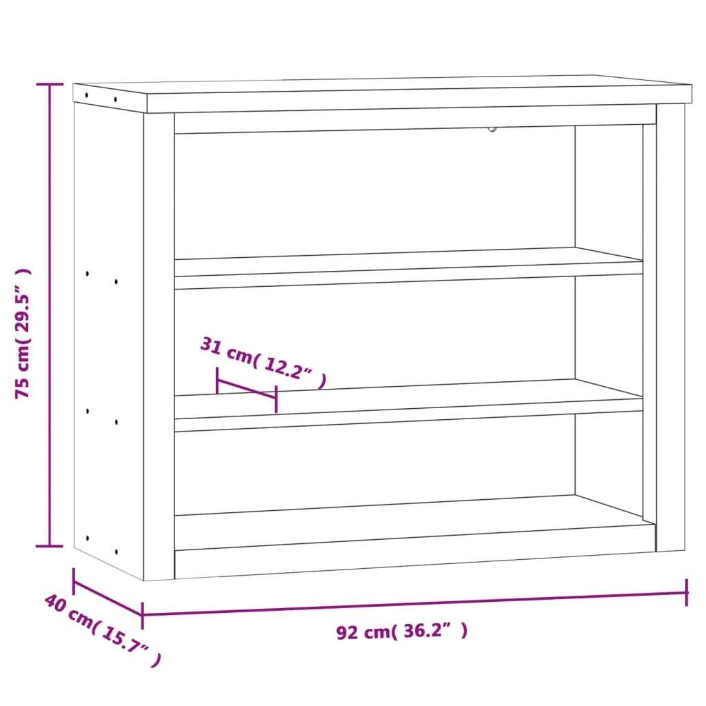 vidaXL Kitchen Wall Cabinet with Shelf Storage Restaurant Stainless Steel - Image 26