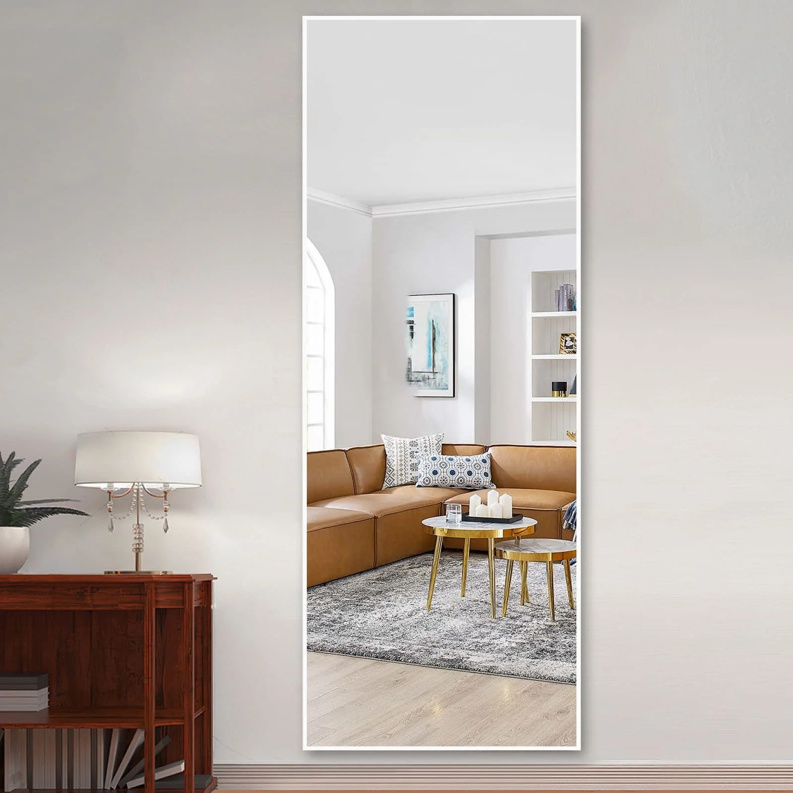 Large Full Length Wall Mounted Mirror, Full Body Dressing Mirror for Bedroom, Entryway and Home Decor - Image 32