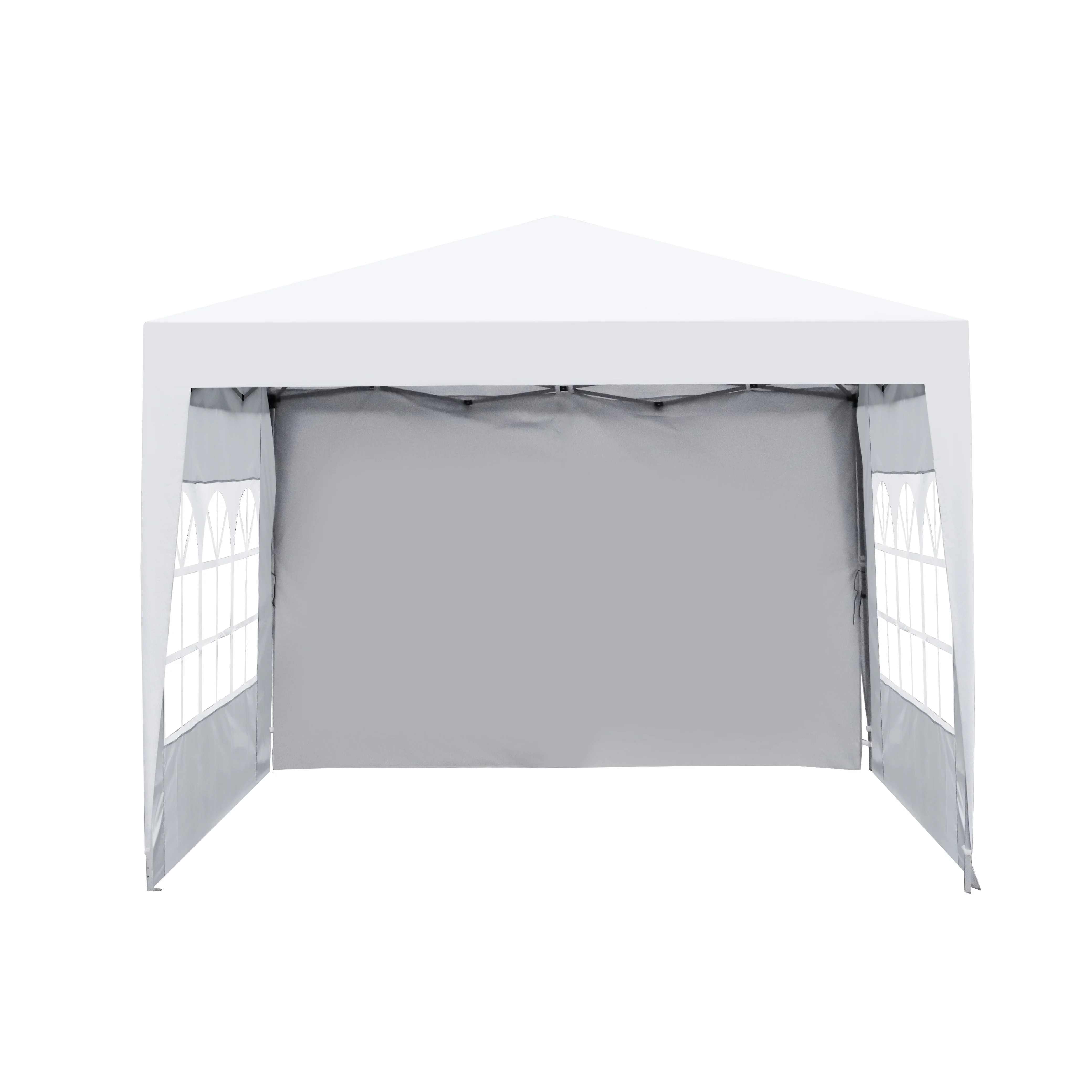 IVV 10x10FT Pop Up Canopy Tent, Outdoor Instant Slant Legs Gazebo Shelter with Carrying Bag, Portable for Patio Deck Garden and Beach - Blue - Image 16