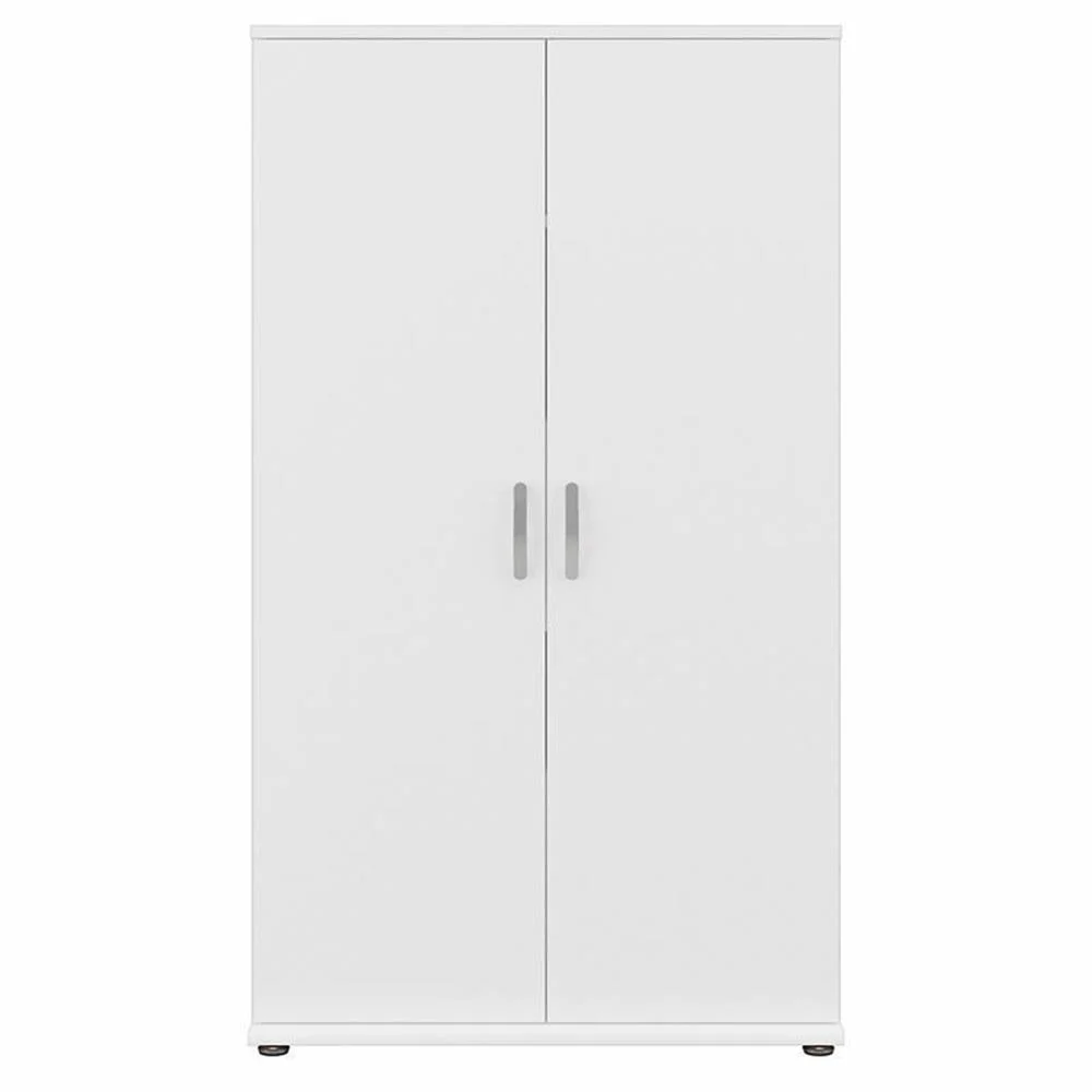 Pemberly Row Tall Garage Storage Cabinet in Platinum Gray - Engineered Wood - Image 15