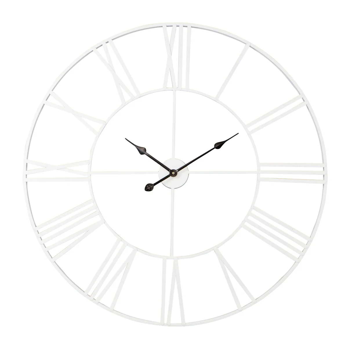Modern Round Metal Wall Clock, Decorative Circular Hanging Clock for Living Room, Bedroom and Office - Image 54