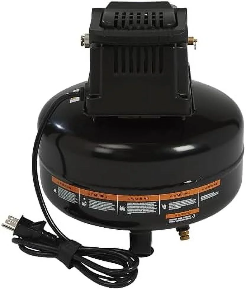 Oil-Free Pancake Air Compressor, 0.3 HP, 3 Gallons, 110 PSI - Image 2